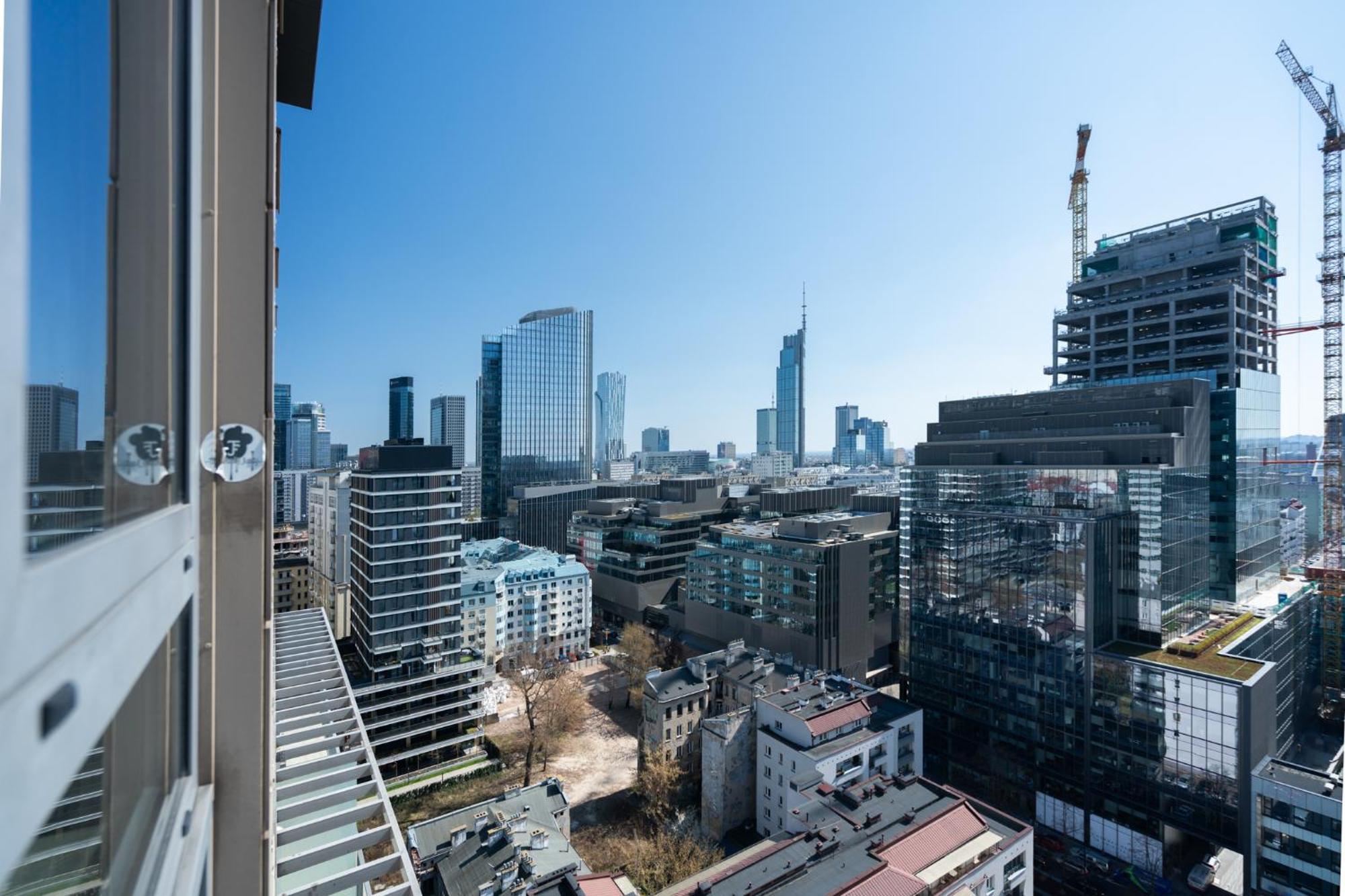ワルシャワPlatinum Towers J&Kアパートメント 部屋 写真