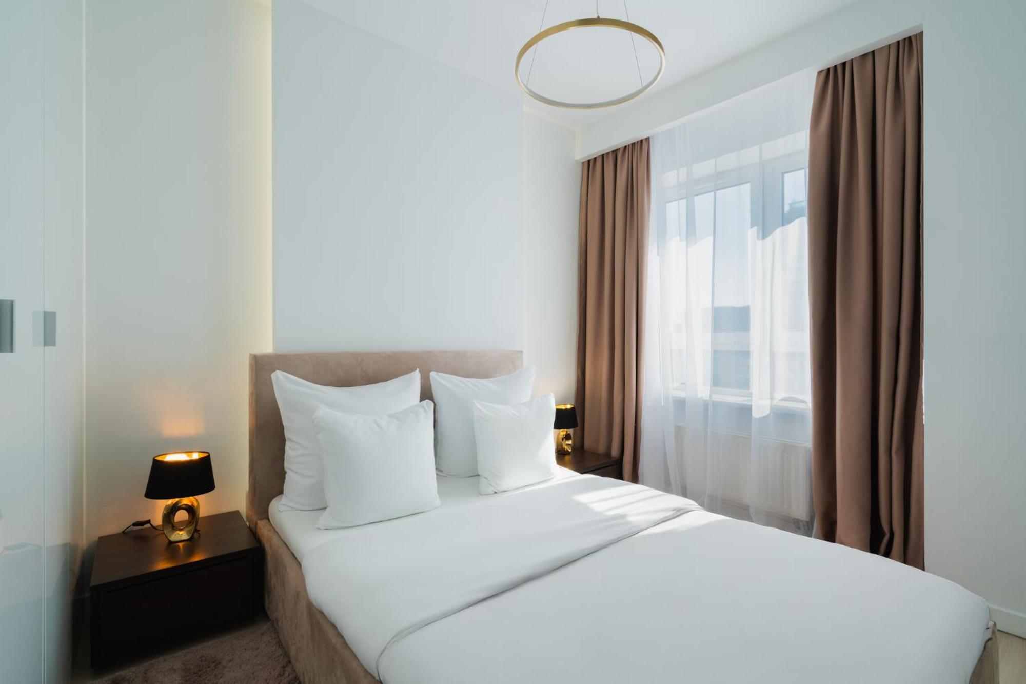 ワルシャワPlatinum Towers J&Kアパートメント 部屋 写真